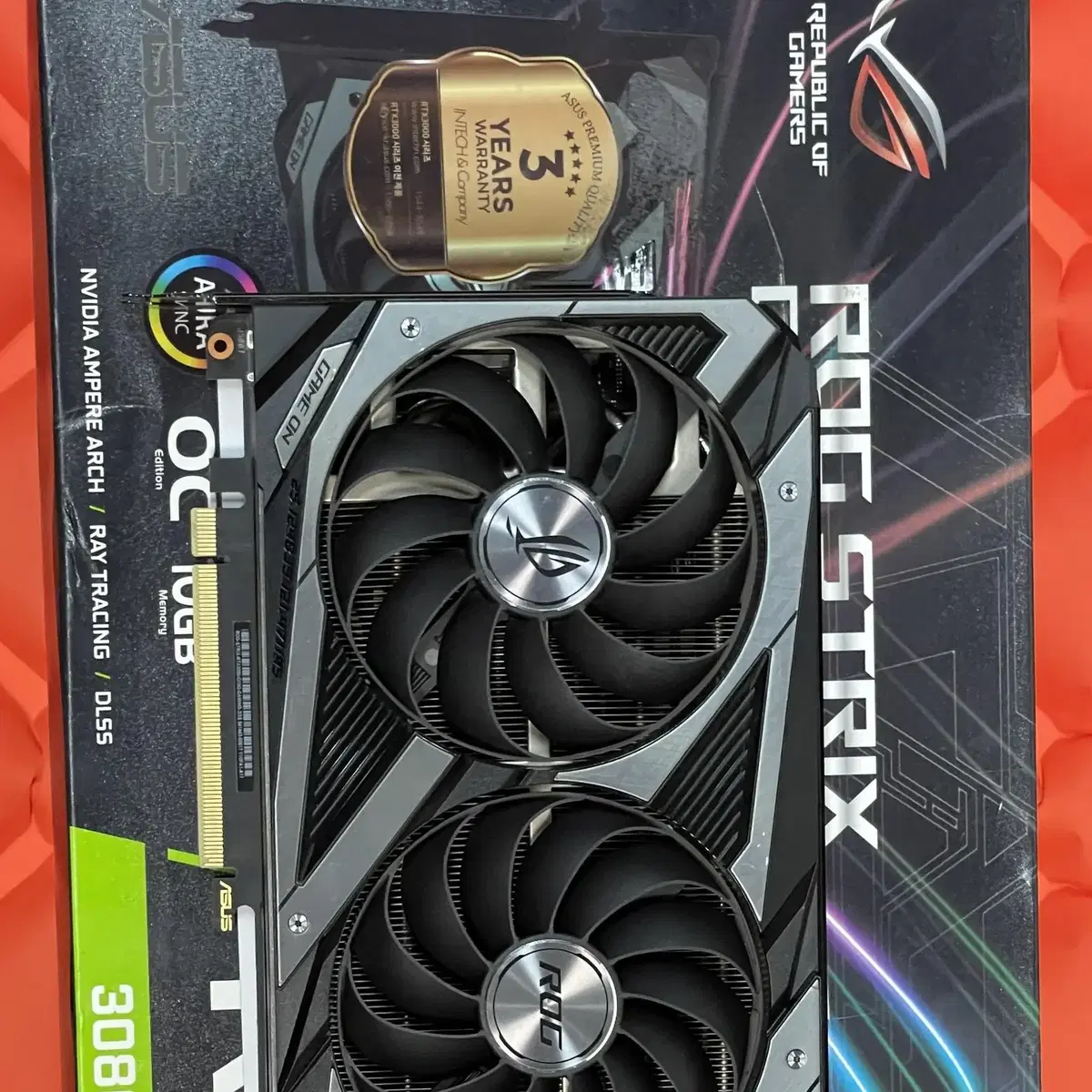 ASUS rog strix rtx3080 oc 10gb