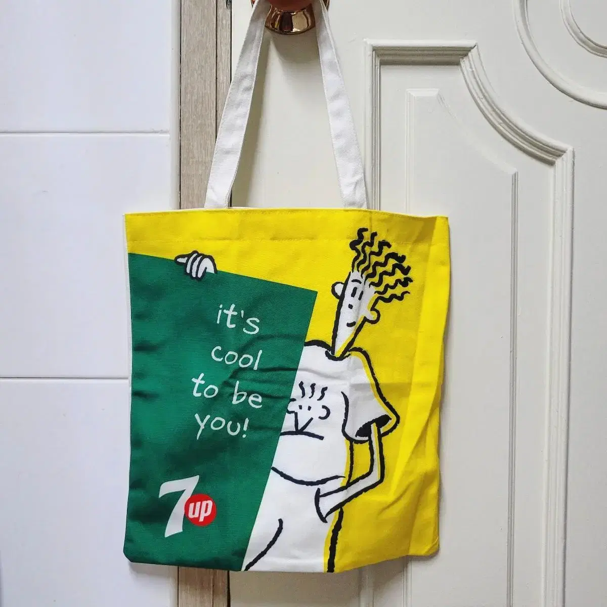 7Up Illustrated Eco Bag Cloth Bag New