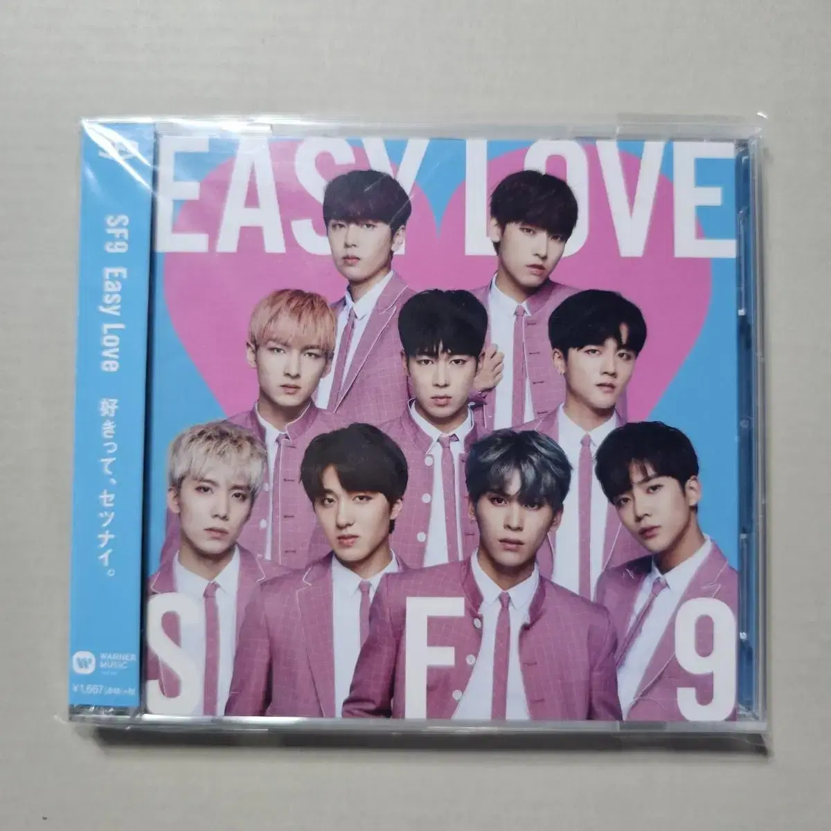 에스에프나인 SF9 EASY LOVE 일본 한정반 싱글 CD DVD 중고