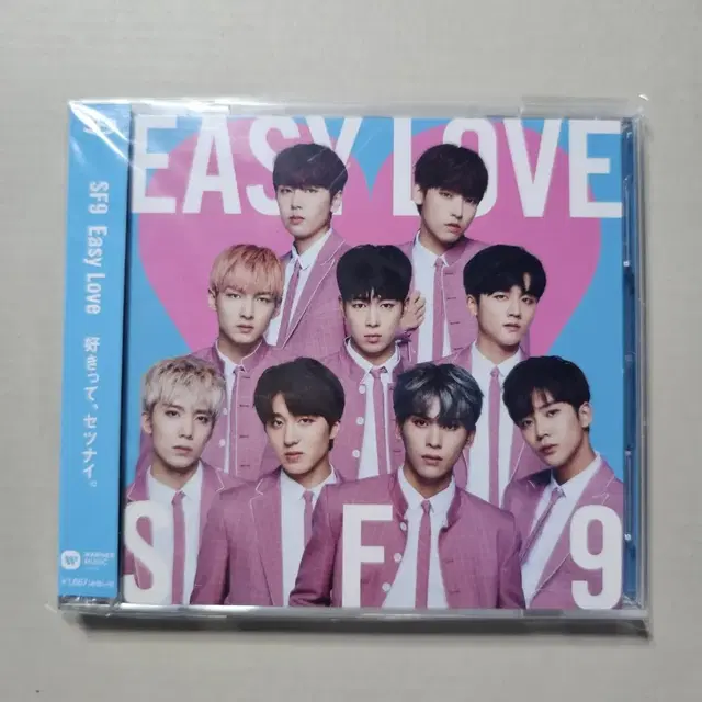 에스에프나인 SF9 EASY LOVE 일본 한정반 싱글 CD DVD 중고