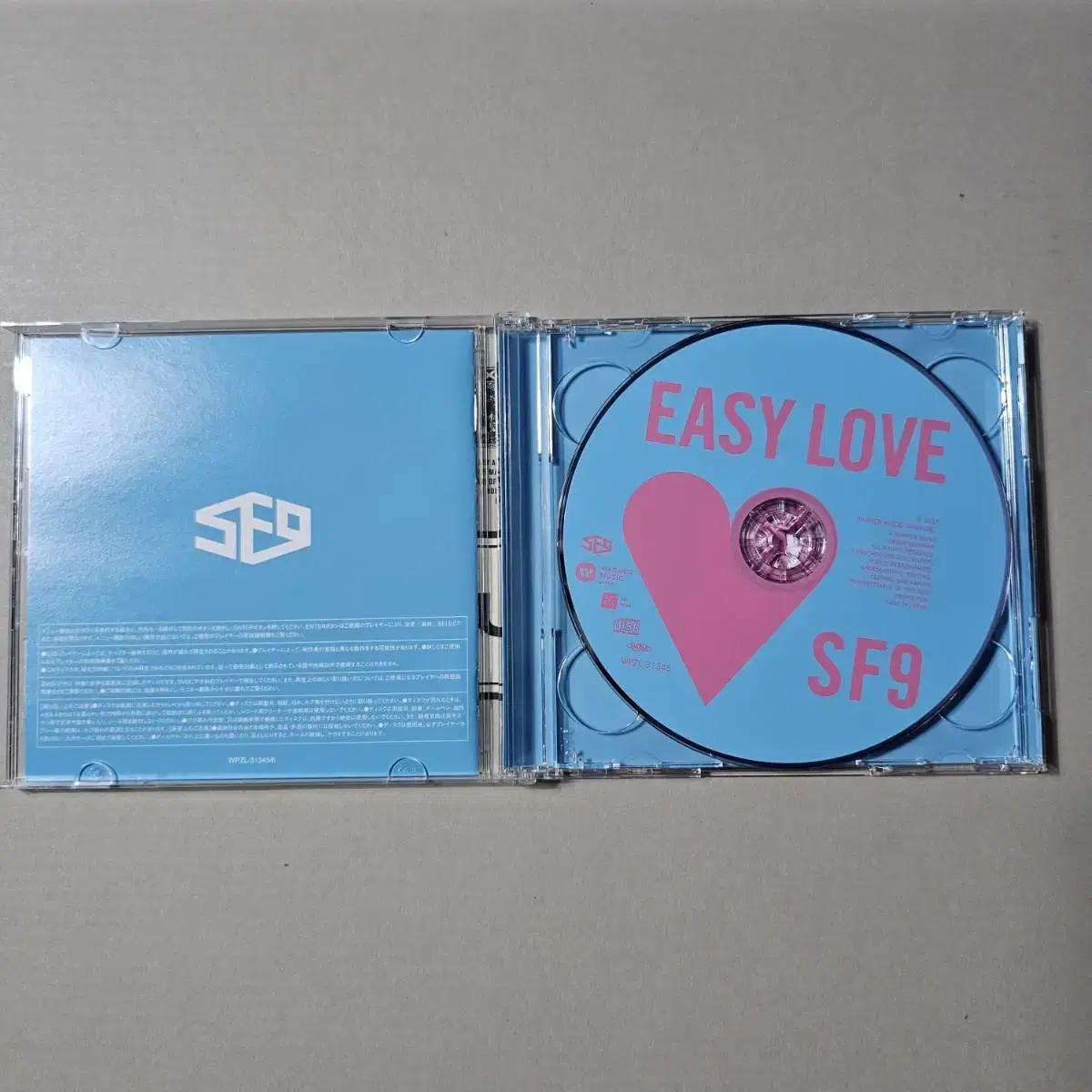 에스에프나인 SF9 EASY LOVE 일본 한정반 싱글 CD DVD 중고