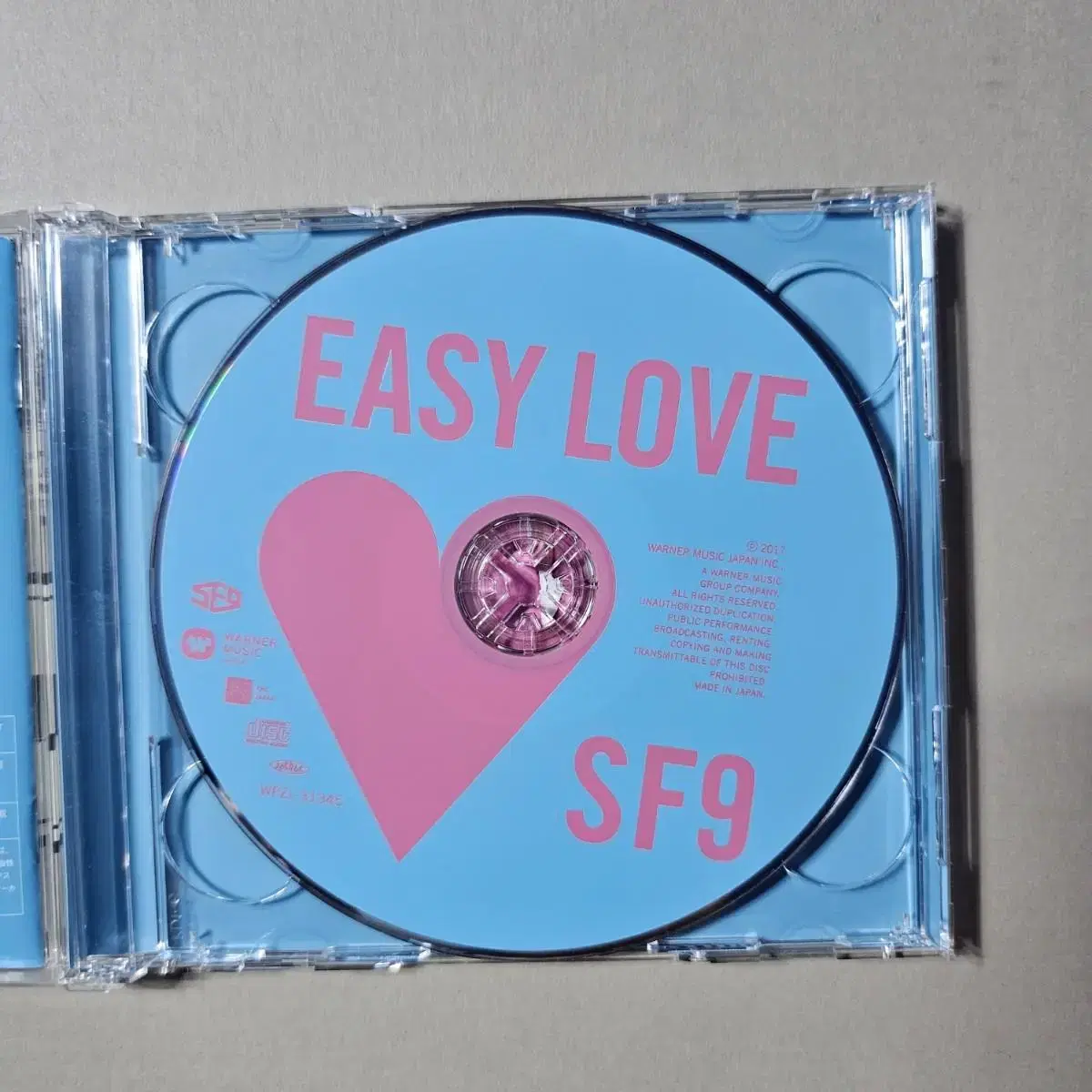 에스에프나인 SF9 EASY LOVE 일본 한정반 싱글 CD DVD 중고