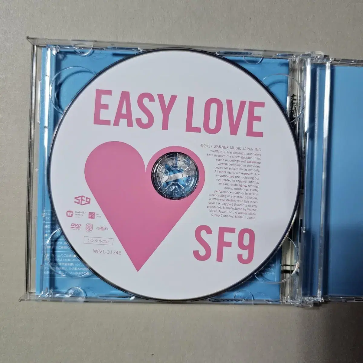 에스에프나인 SF9 EASY LOVE 일본 한정반 싱글 CD DVD 중고