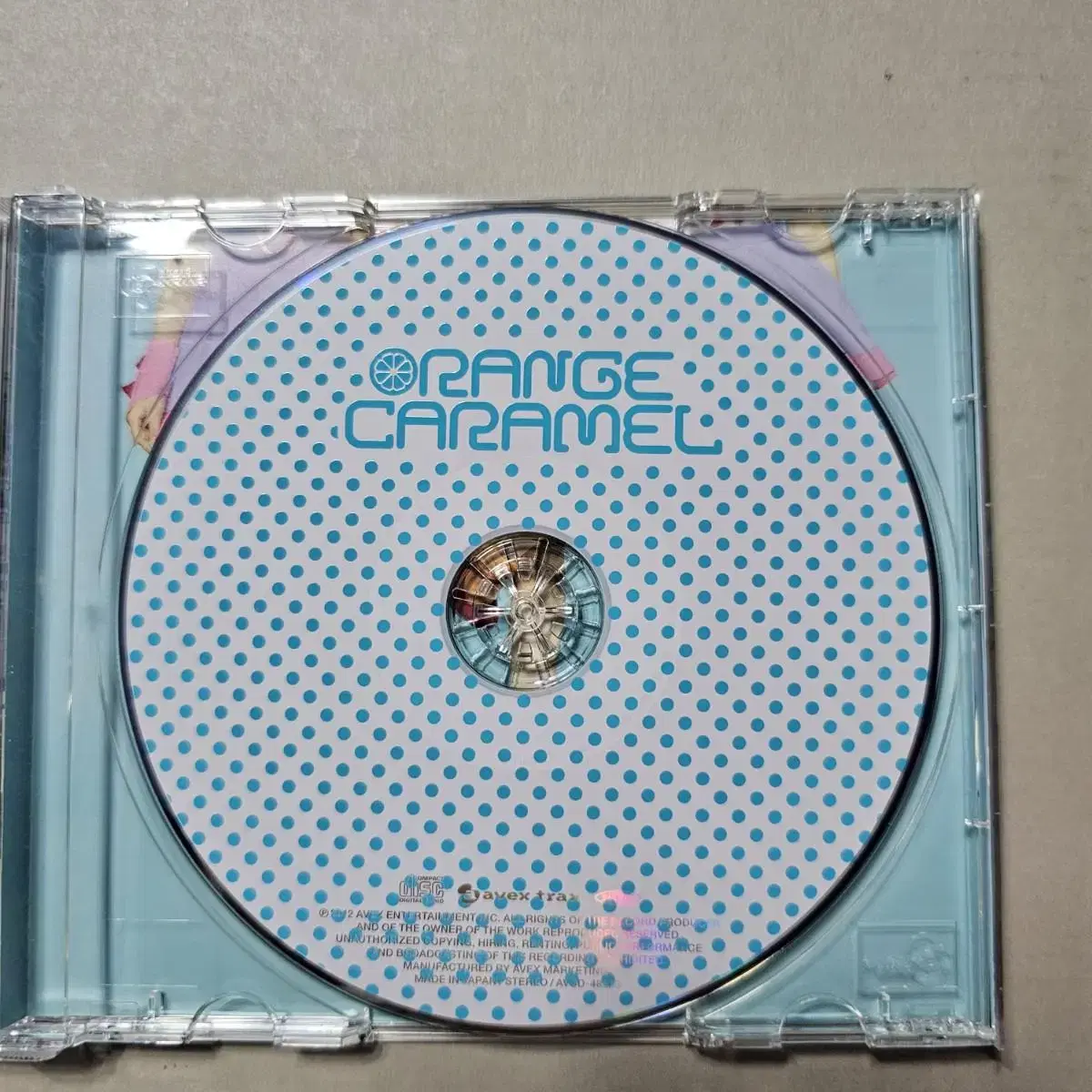 오렌지캬라멜 마법소녀 포토카드 일본 싱글 CD 중고