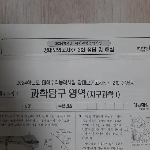 2024 강대K+ 지구과학 2회