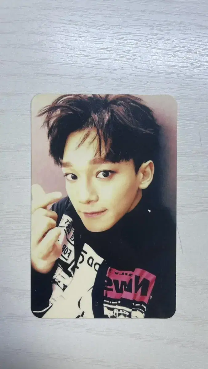 Chen Zongdae exo Singpoyu photocard