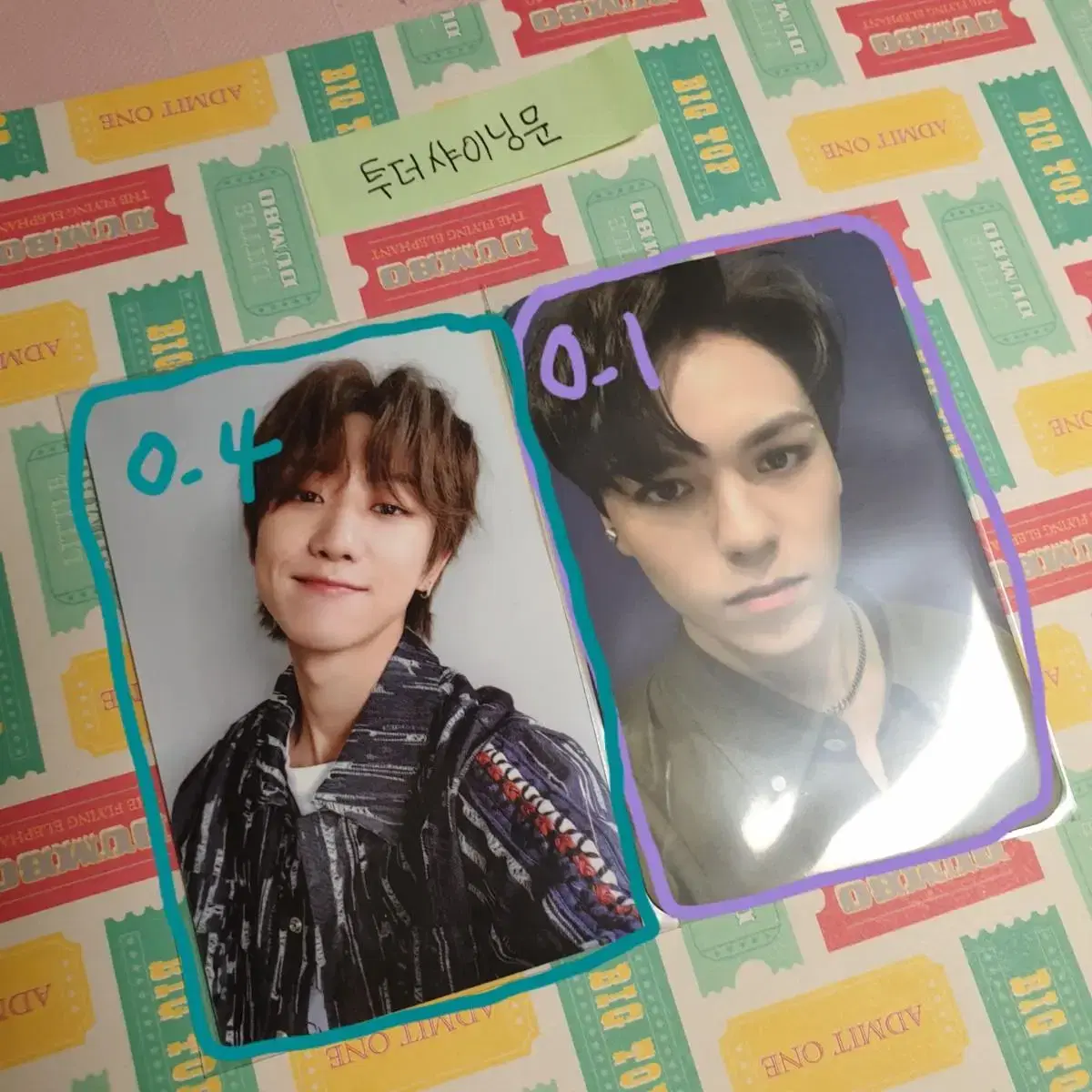 Seventeen D8[2019SG] Vernon[YMMD] Photocard