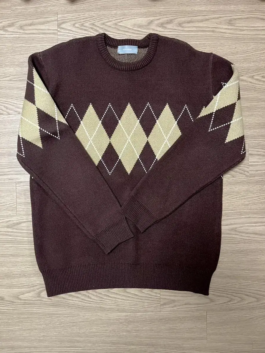 Men's Argyle Knit New