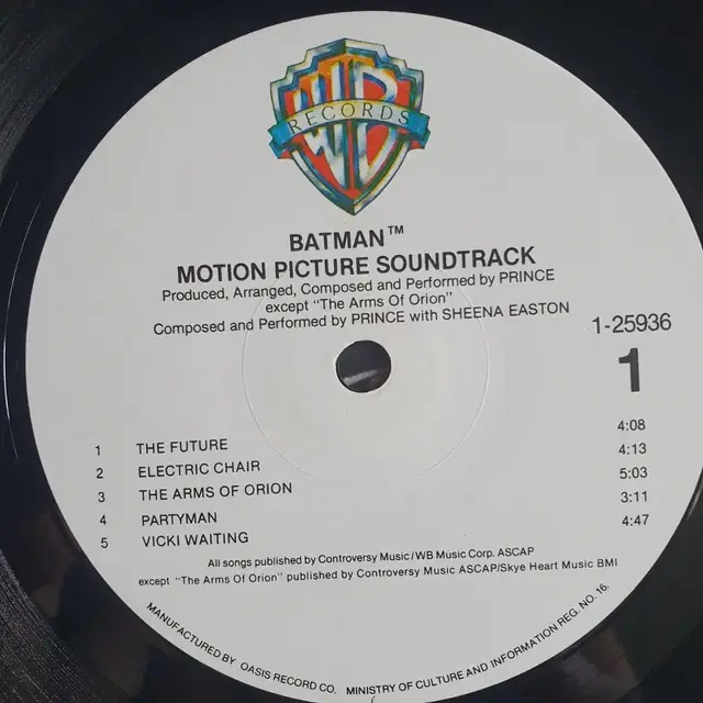 BATMAN - O.S.T LP