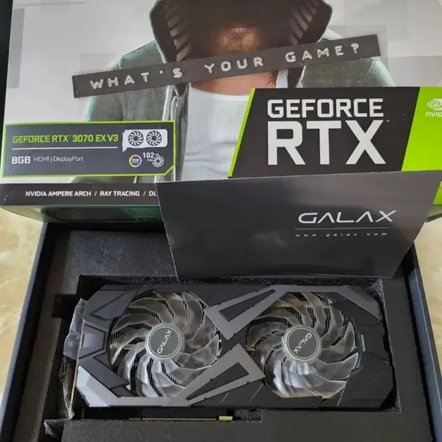 지포스 RTX 3070 EX팝니다(풀박 상태양호)