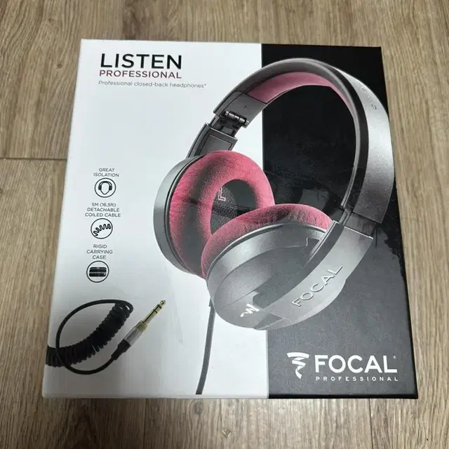 (헤드셋)포칼리슨 Focal listen 프로페셔널 팝니다