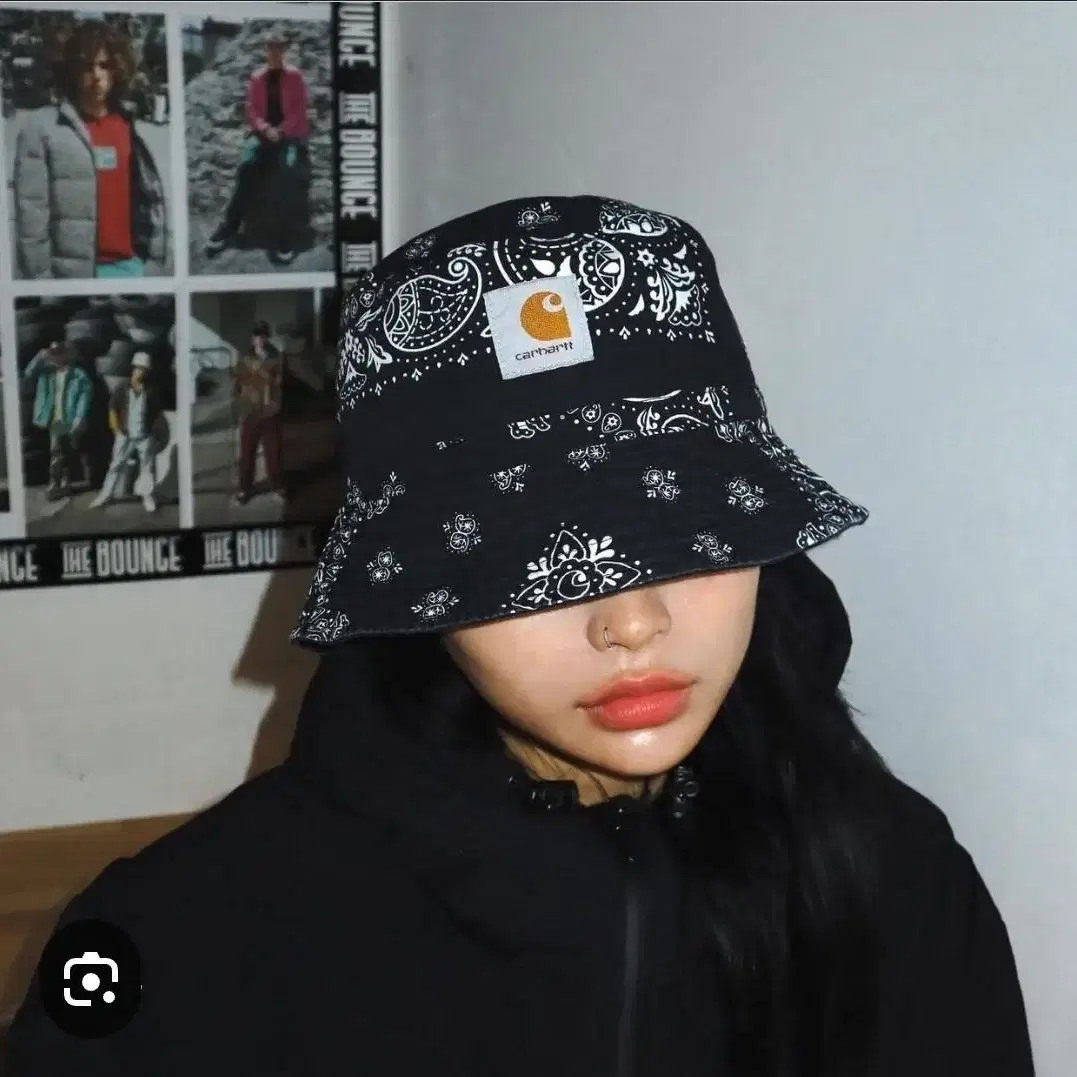 칼하트 carhatt 리버시블 버킷햇 Bandana Bucket Hat