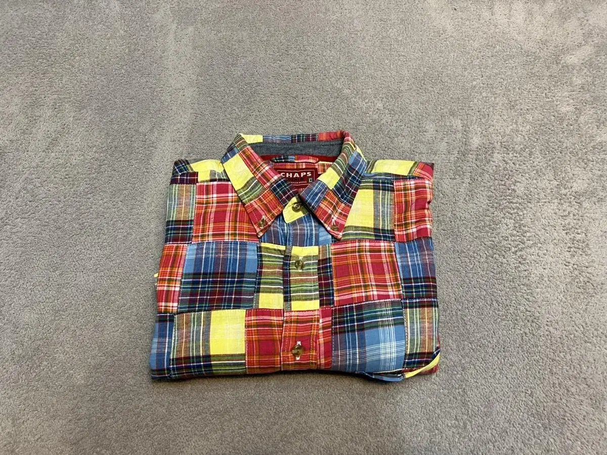 105-110 Polo Patchwork Shirt