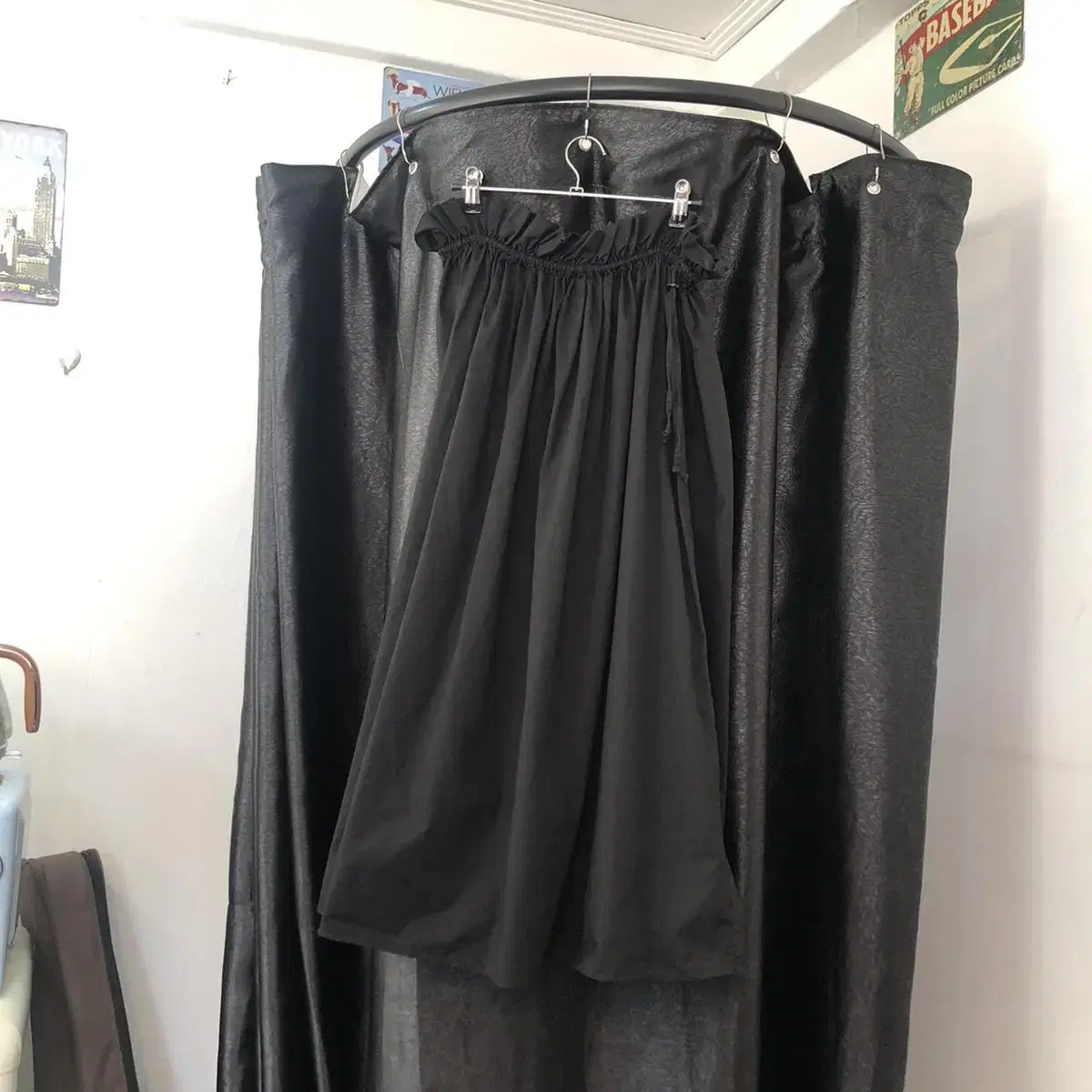 Vintage Zara black pumpkin long sk