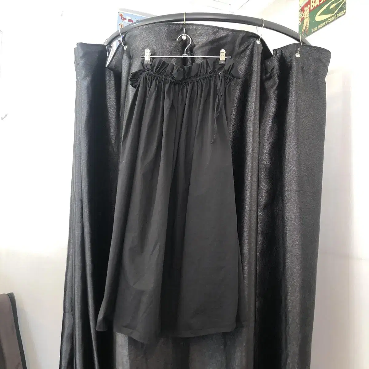 Vintage Zara black pumpkin long sk