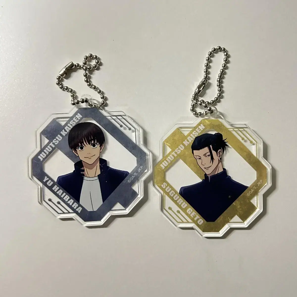 Zuu Rotation 2nd Ghetto Haibara Yuu Training acrylic Keychain Keychain