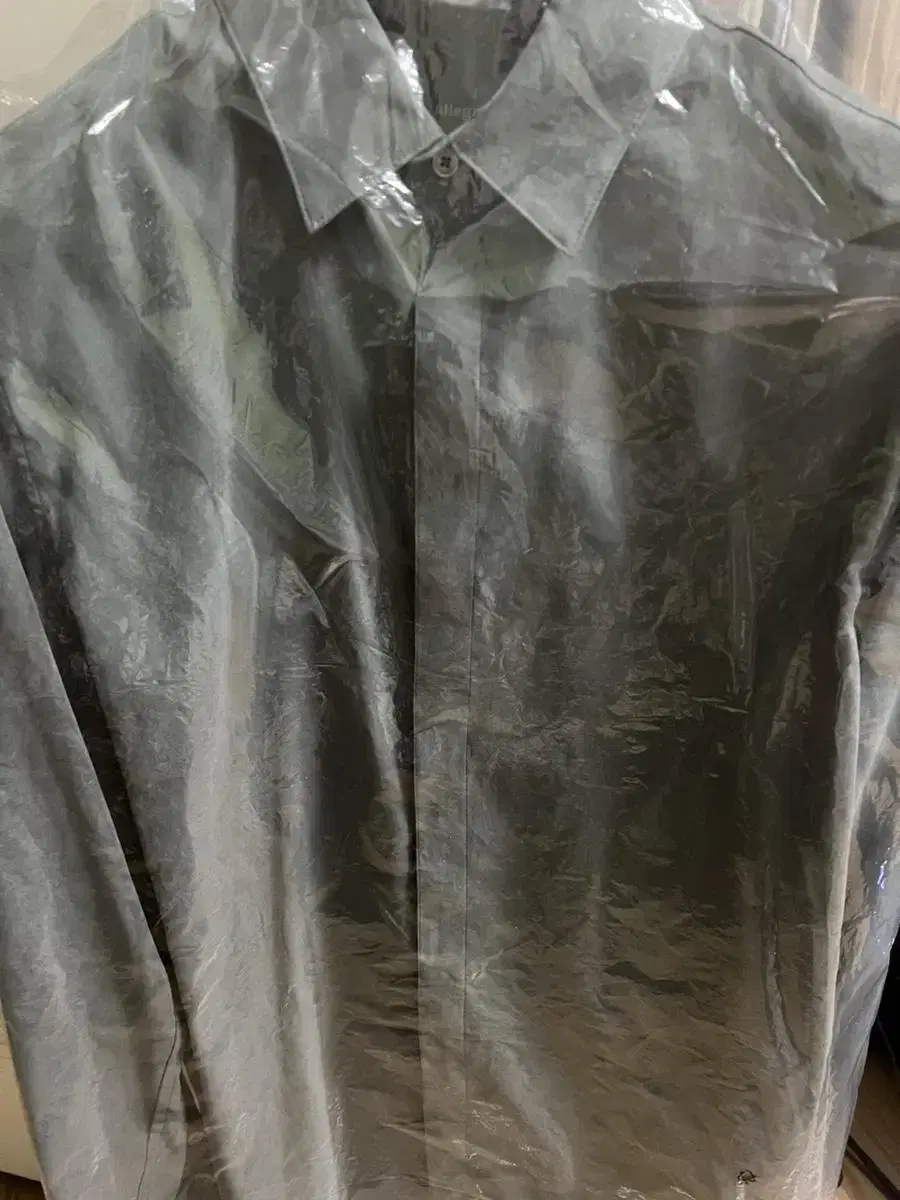 Allegri Suede Shirt S Ash Grey For Sale