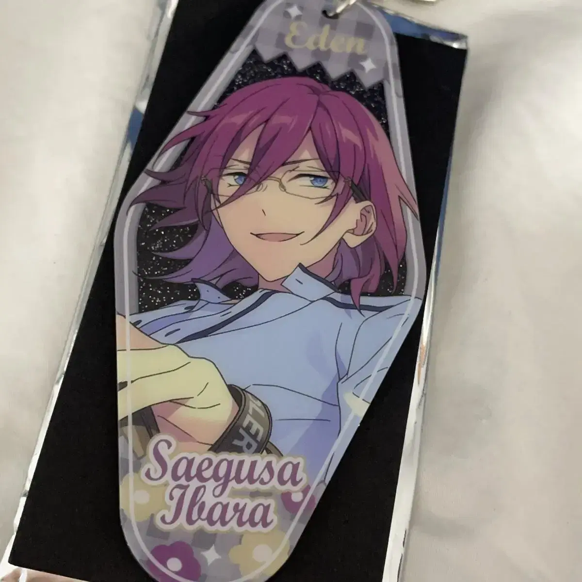 Angsta Mofun HotelKeyring Flower Keyring Eden Ibara