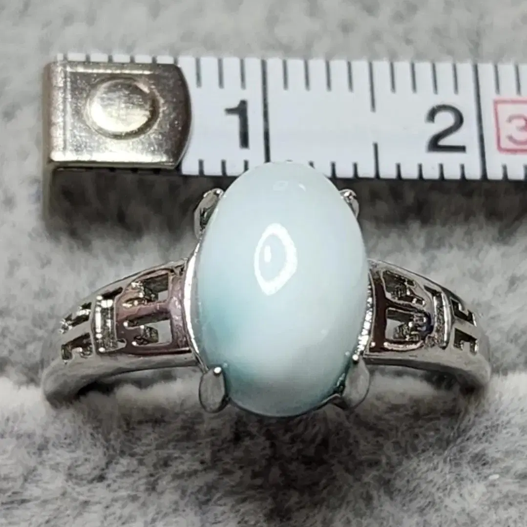 천연 원석 라리마(Larimar) 반지 반은 반지 라리마반지 원석 반지