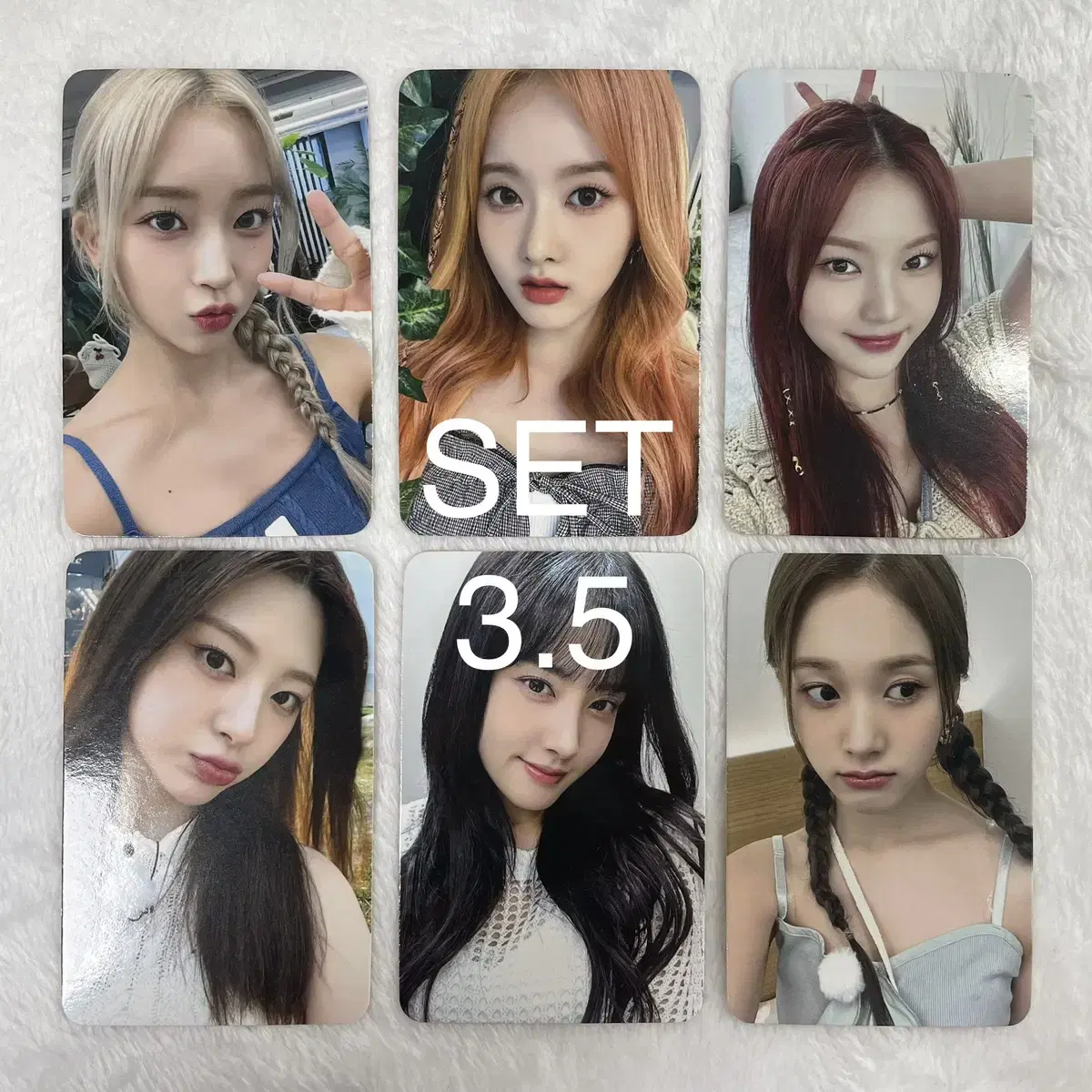 Stayc Bubble soundwave unreleased photocard Set WTS