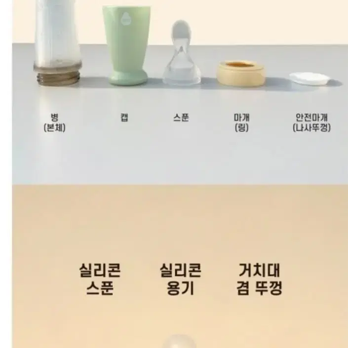 리빙크리에이터 요놈요놈 이유식 스푼 2개 일괄 요놈 이유식스푼