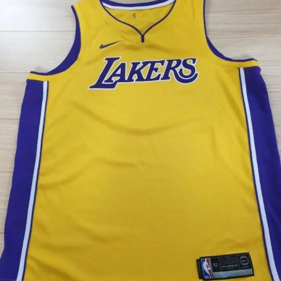 나이키 빅사이즈 LA레이커스 LAKERS 농구져지 나이키 XL 110