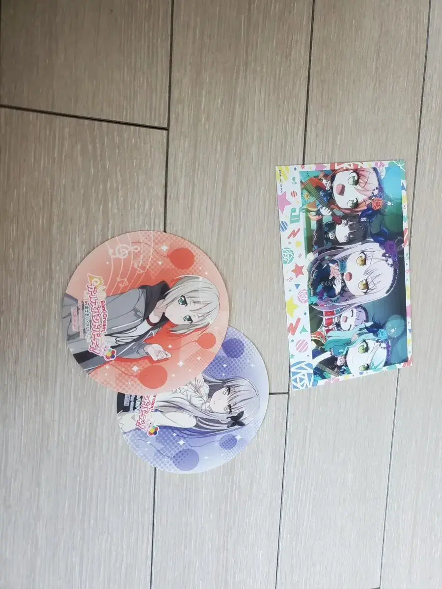 Discard the remaining photocard and sticker bangdrums