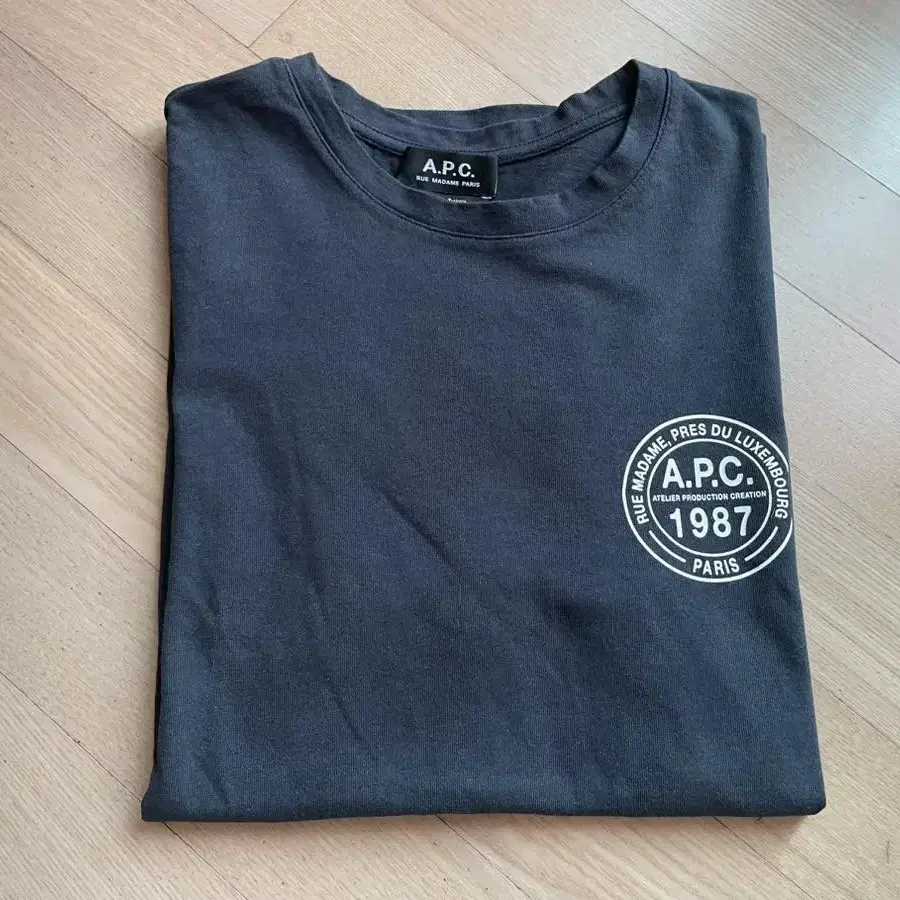 APC A.P.C 아페쎄 티셔츠 네이비 S