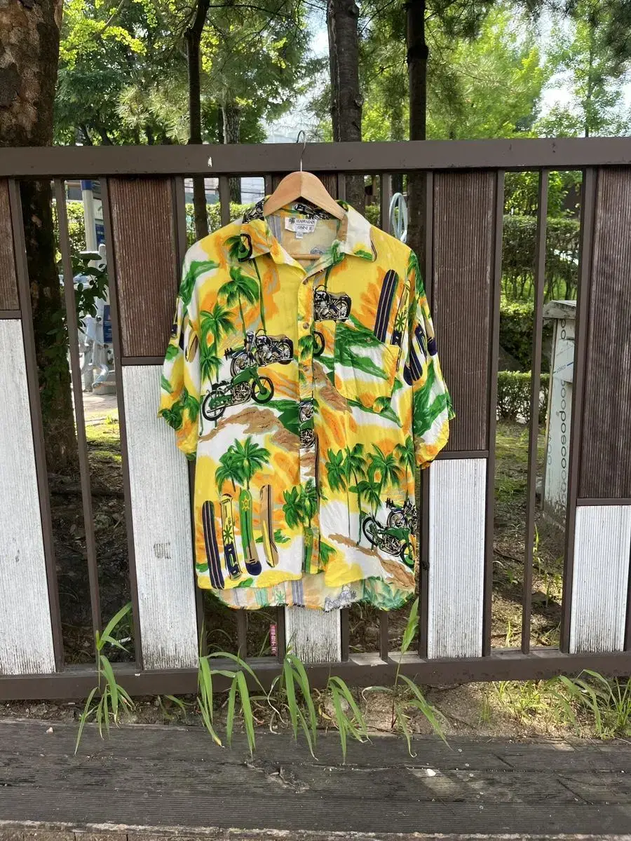 Vintage Rayon Hawaiian Shirt