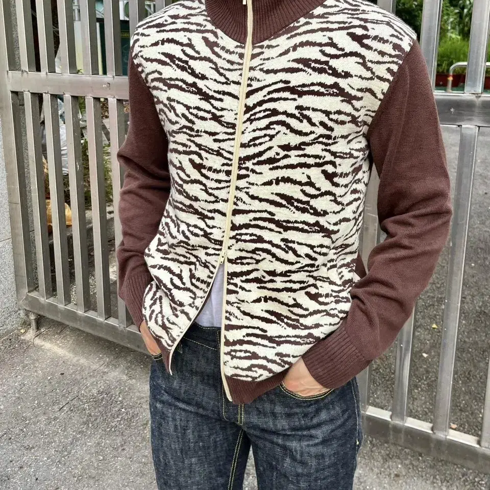 takeo kikuchi tiger body 2 way zip