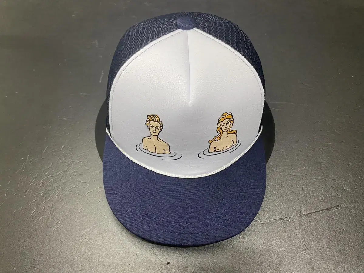 Adam and Eve vintage trucker cap