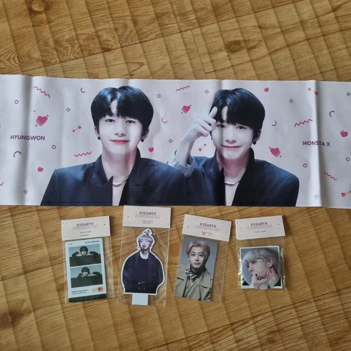 Monsta x hyungwon slogan Goods WTS