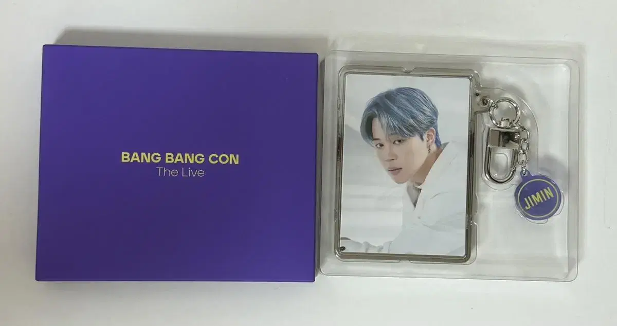 BTS BangBangCon Photo Card photocard Holder keyring jimin WTS