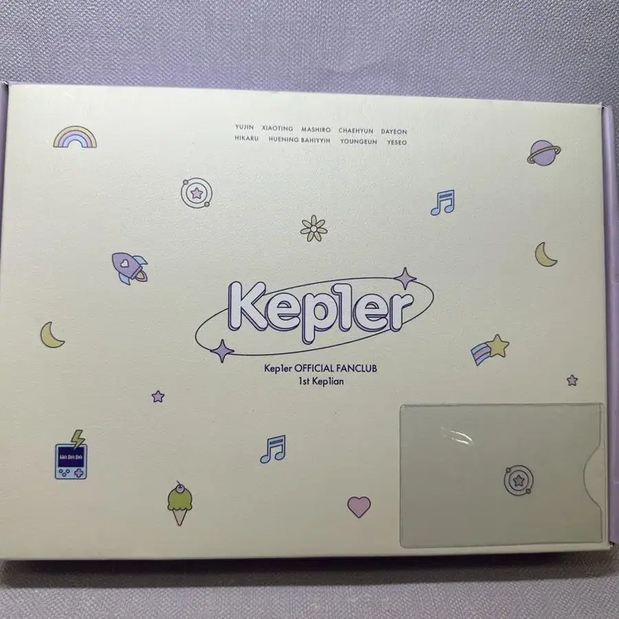 케플리안 Kepler 오피셜 팬클럽 키트1st Kepler