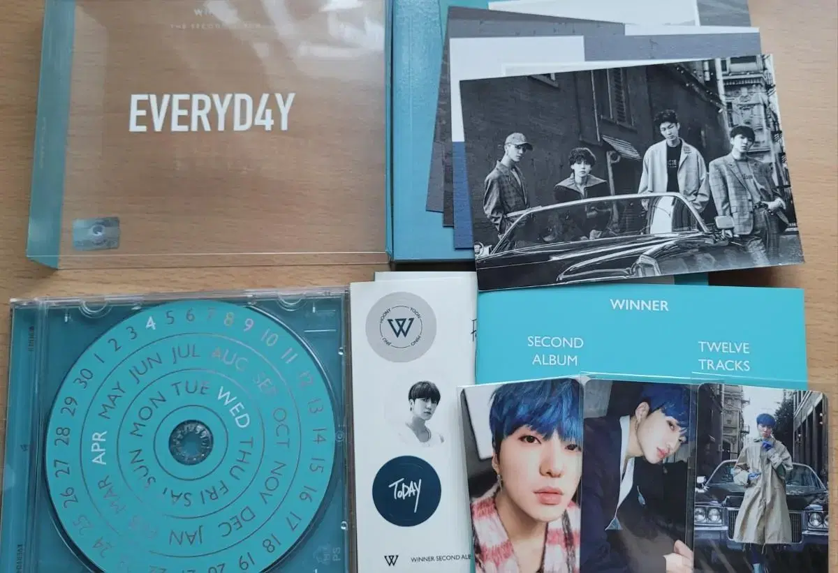 Winner EVERYD4Y album SeungYoon Kang Full Set