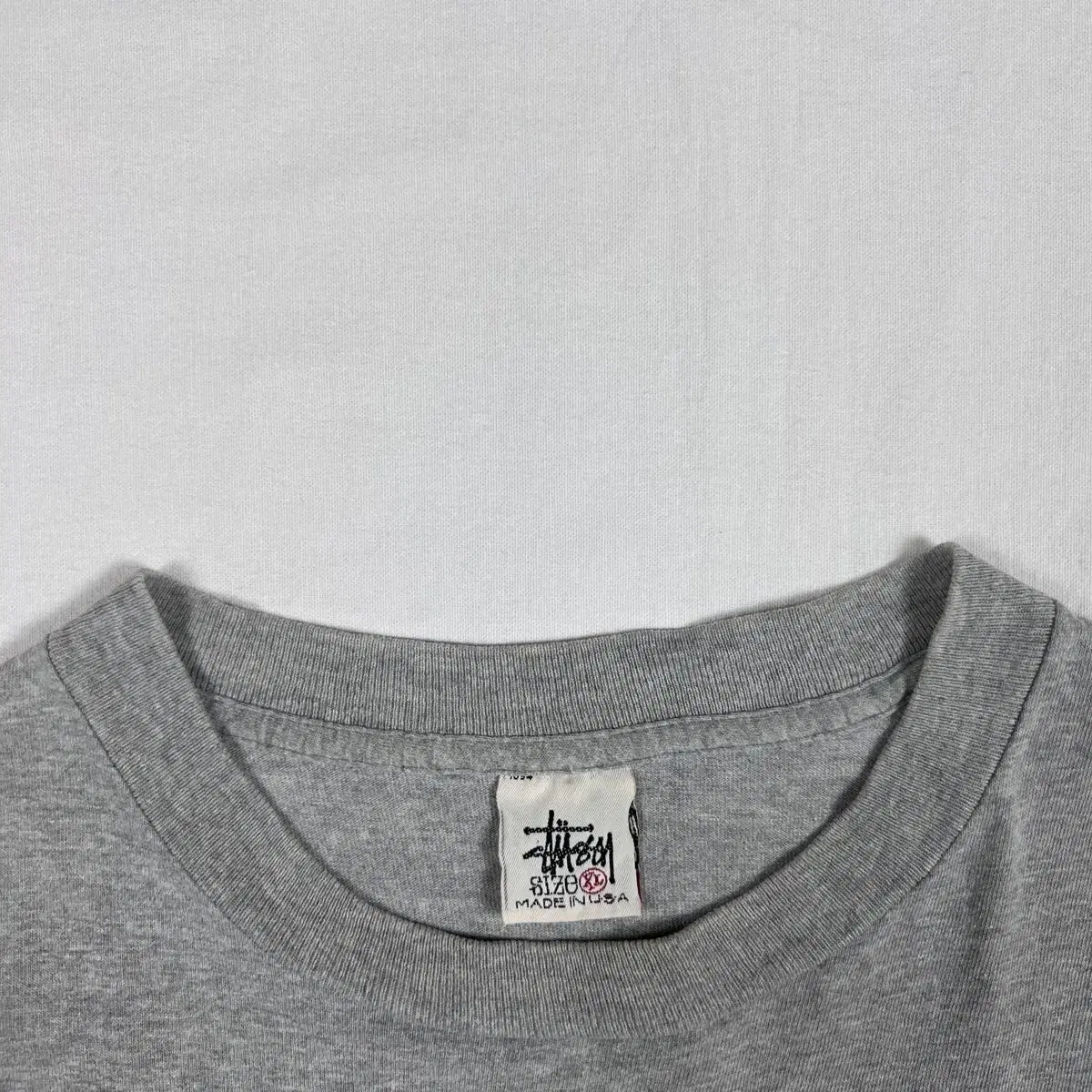 90s 스투시 stussy s 로고 프린트 반팔티