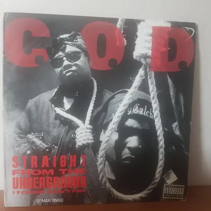 흑인음악 갱스터힙합 C.O.D. 미국오리지널 12인치싱글바이닐 vinyl