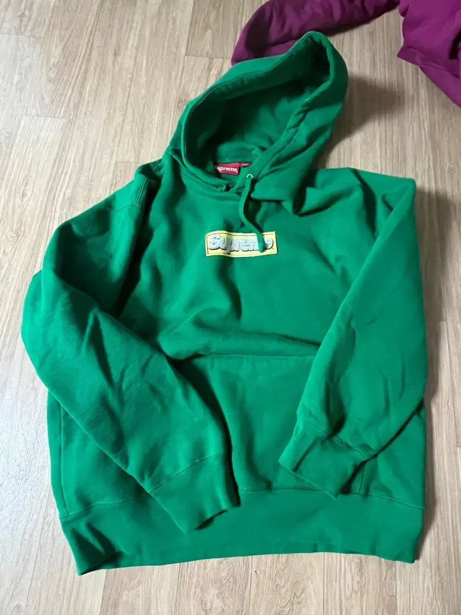 (M)Supreme Bling Box Logo Hoodie