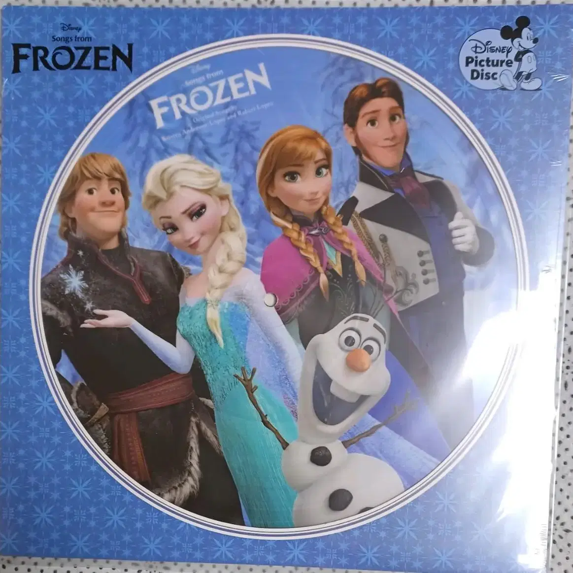 The Frozen - 겨울왕국 미개봉Picture LP