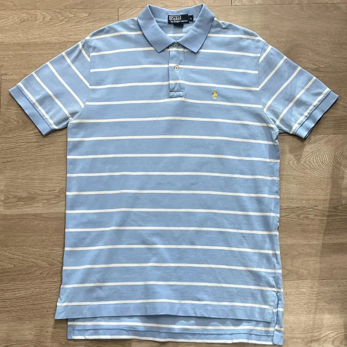 POLO RALPH LAUREN 90's stripe pk shirt