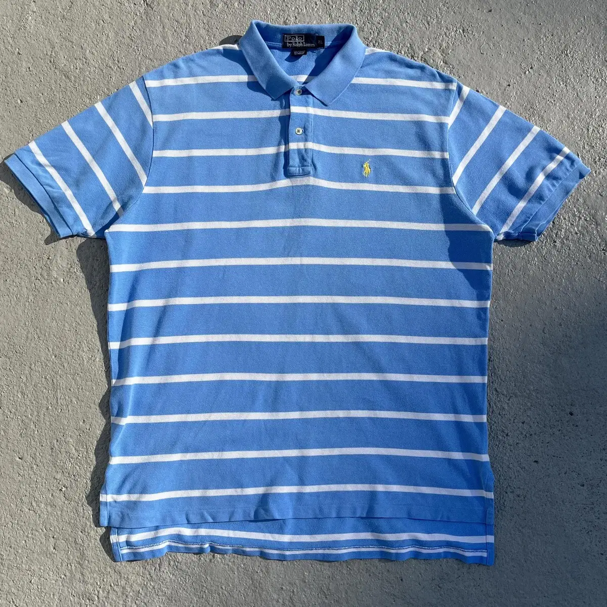 POLO RALPH LAUREN 90's stripe pk shirt