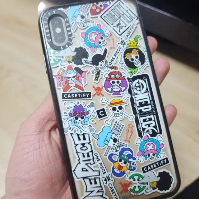 아이폰 xs max casetify 원피스 케이스 새상품 팝니다 한정판