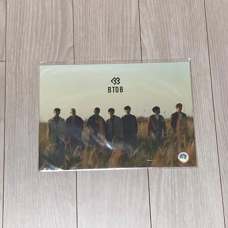 BTOB BrotherAct CubeCafe postcard stampsticker