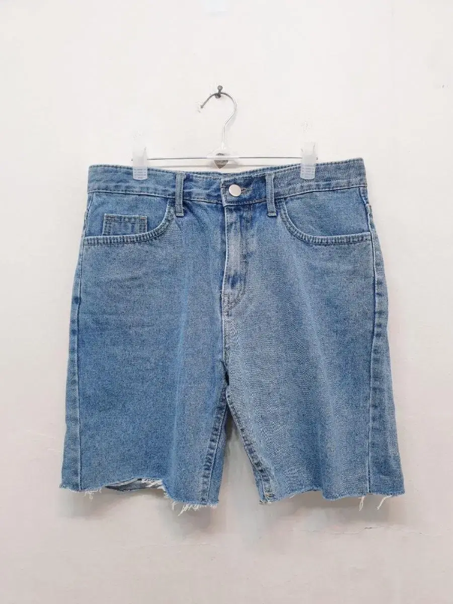 28인치/JIHOO DENIM 4부 청바지