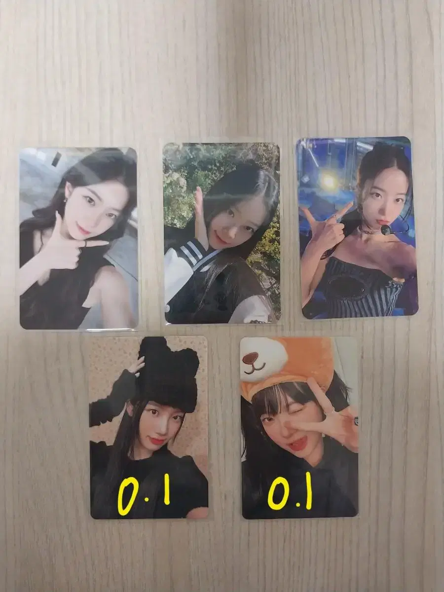 30 photocards) huh yunjin le sserafim chaewon photocard bulk pre-order benefit alfo sealed album