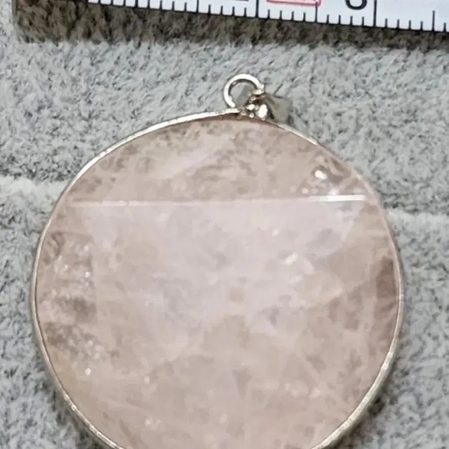 천연 원석 핑크 수정 장미수정(rose quartz)팬던트 원석