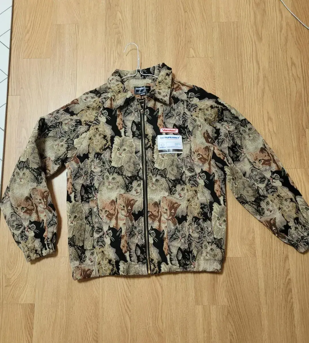 Unisex Printed Zipper Jacket (New)