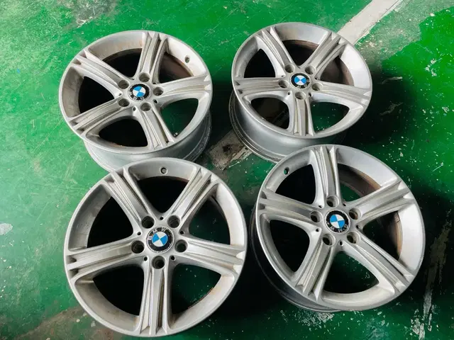 bmw 순정휠 17인치 중고휠 일산 타이어 225 50 17