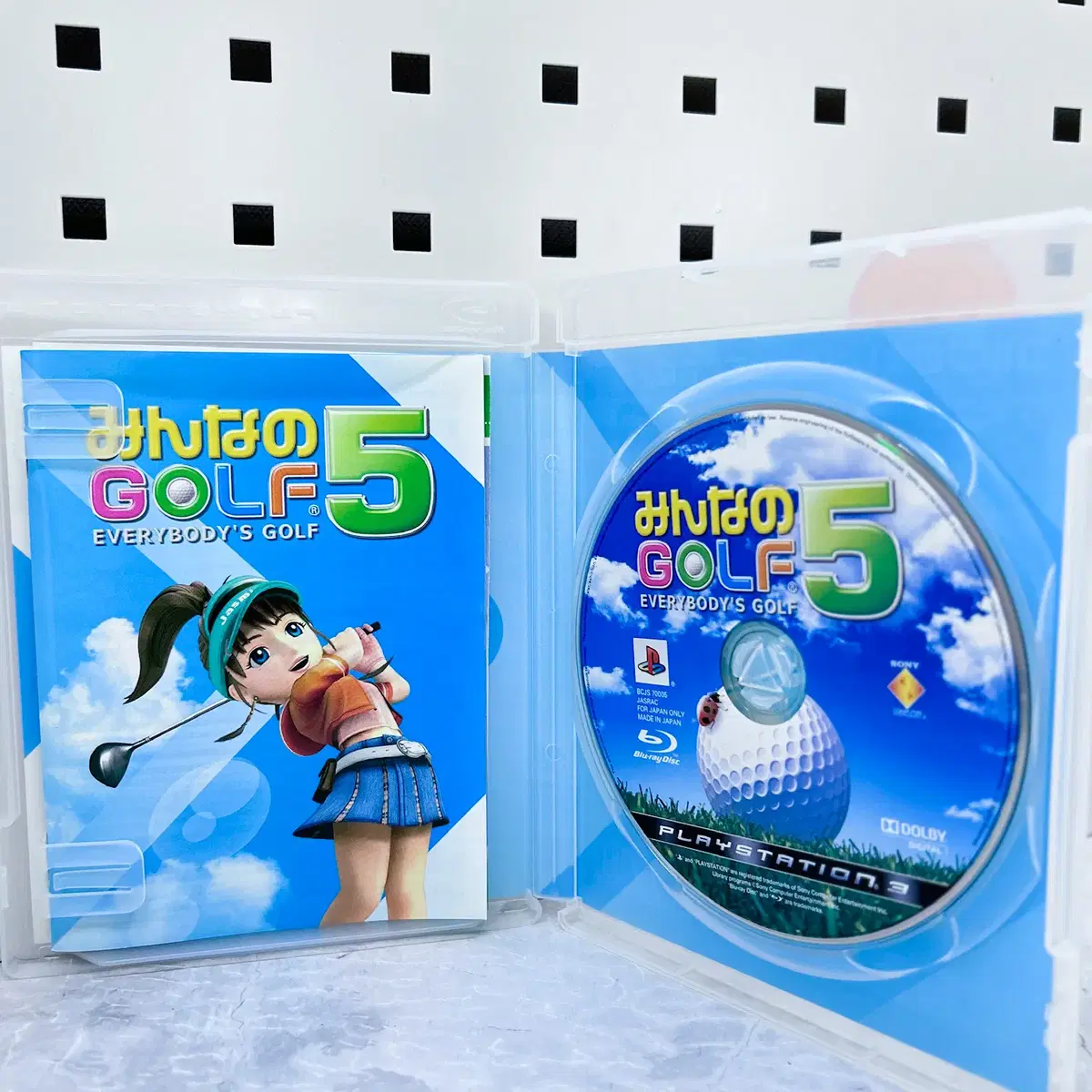 PS3 소니 플레이스테이션3 모두의골프5 중고 일판