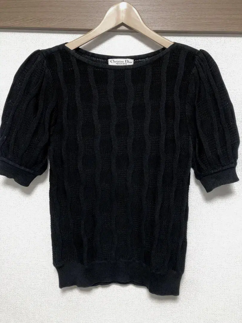 Dior Genuine knit short sleeve top vintage old school stc jin baby bear